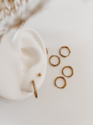 
                  
                    Everyday dainty little hoops
                  
                