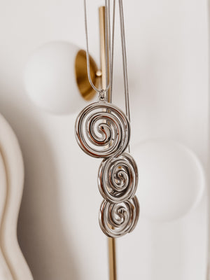 
                  
                    Silver Spiral necklace
                  
                