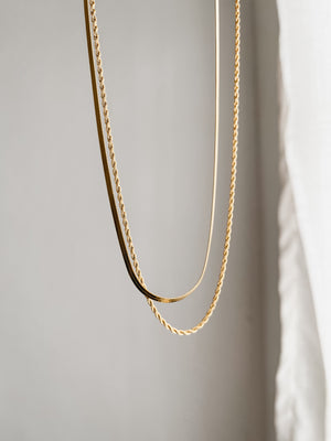 
                  
                    Double chain necklace
                  
                