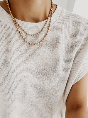 
                  
                    Double dots necklace
                  
                